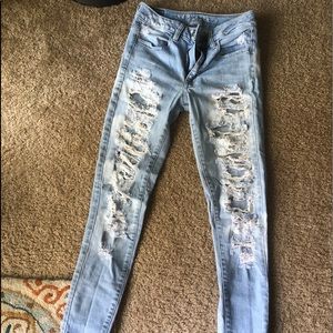 AE ripped jeans